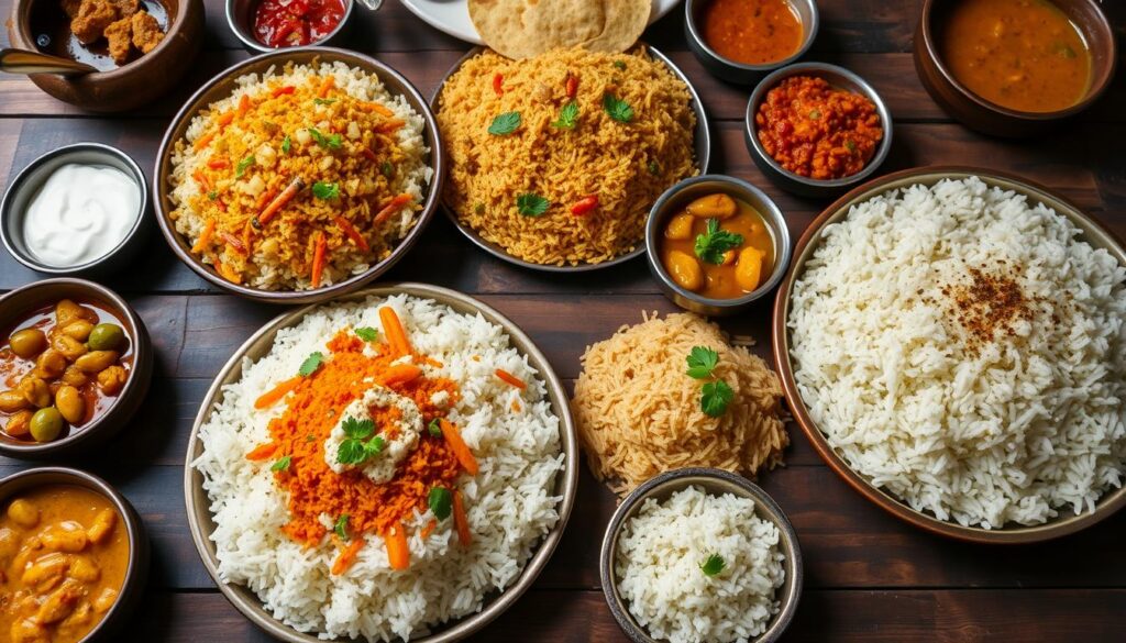 Indian rice dishes