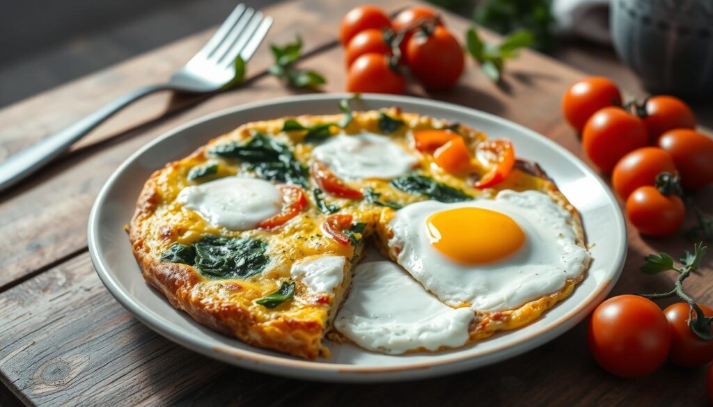 cottage cheese frittata