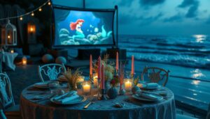 dinner and a movie the little mermaid