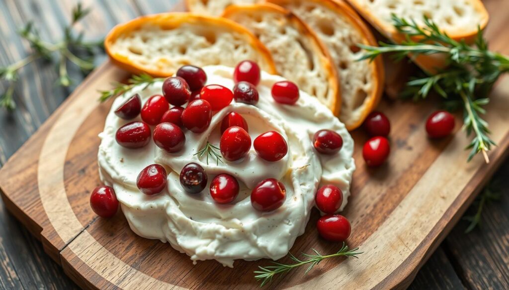 goat cheese and cranberry spread