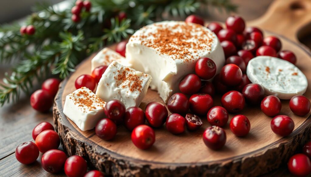 goat cheese cinnamon cranberry