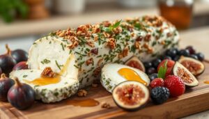 goat cheese log