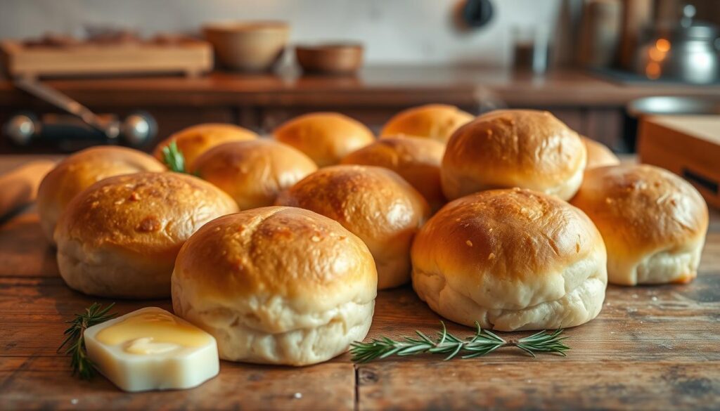 no yeast dinner rolls