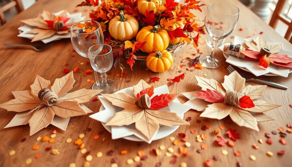 seasonal crafts for table decor