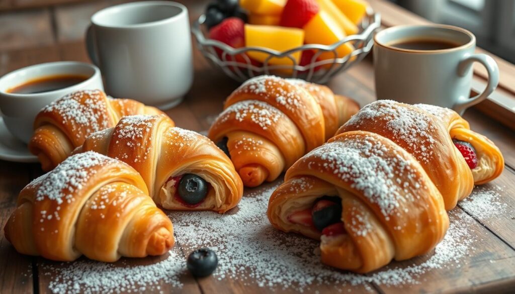 sweet breakfast pastries