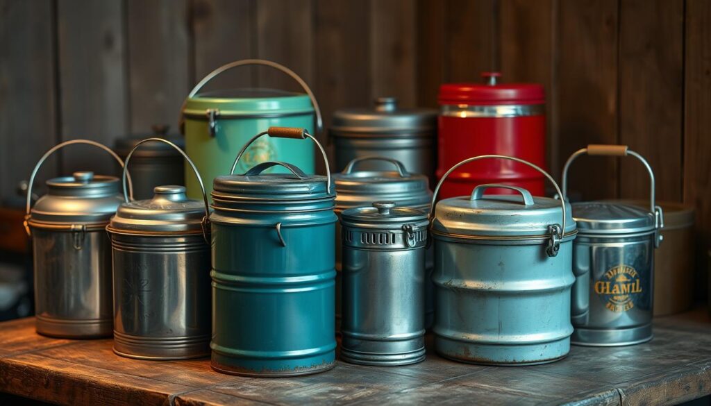 vintage lunch pails